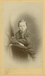 Portrait of Willam H. Hudson, about 1863