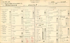 WPA household census for 2741 1/2 BLANCHARD, Los Angeles