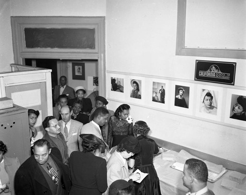 Open house, Los Angeles, 1950