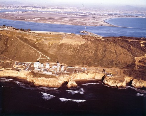 Pt. Loma aerial view--'Pt. Loma binder; 3-2-60; Pt. Loma; test site, aerial view