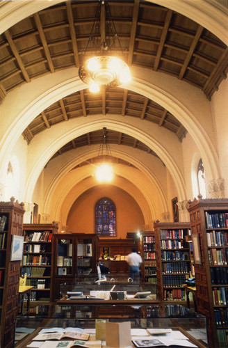 Main Reading Room of Denison Library, Scripps College