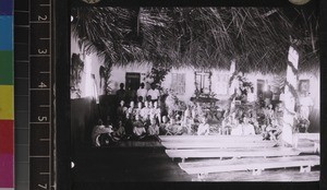 Harvest festival at Jojoima, Sierra Leone, ca. 1927-28