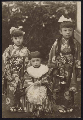 Girls in kimonos