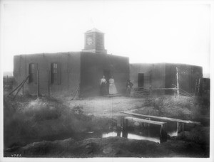 School house at the pueblo of San Rafael, New Mexico, ca.1900