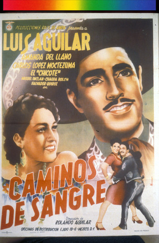 Caminos de Sangre, Film Poster for