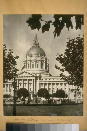 City Hall and Plaza. (Photograph by Mr. Channing.)