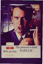 Barclay the pleasure is back