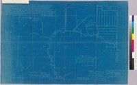 Proposed extension of East Side Irrigation Canal (blueprint)