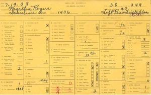 WPA household census for 1436 LAKE SHORE AVE, Los Angeles