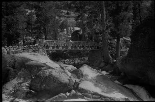 Bridges, Trail bridge. Unknown Date