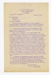 Letter from Elwood Mead to N. A. Robinson