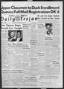 Daily Trojan, Vol. 42, No. 121, May 02, 1951
