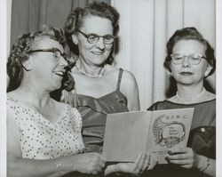 Members of Business and Professional Women's Club at the district conference, Petaluma, California, October 20, 1954