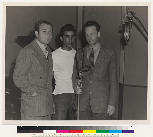 Al Jarvis, Henry Ynostroza and Guy Endore