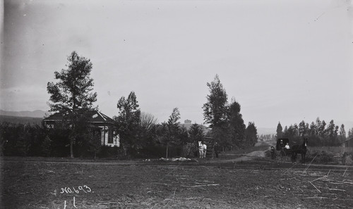 B.F. Conaway photograph of the Jenkins residence