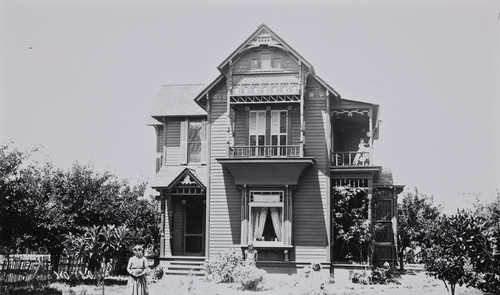 B.F. Conaway photograph of McKee residence