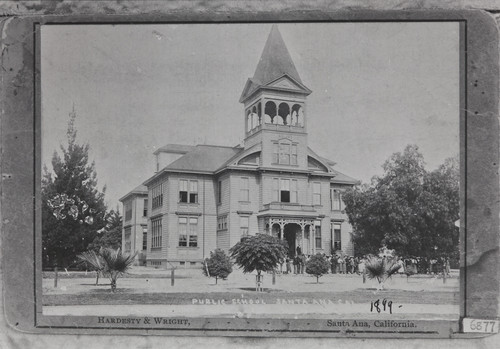 Hardesty & Wright photograph of the Central Grammar School