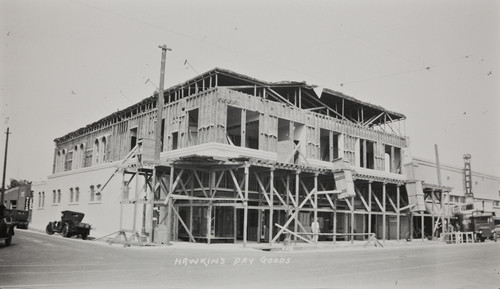 Mary A. Smart photograph of eathquake damage to the Chandler Furniture Exchange