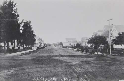 Photograph of Bush Street in Santa Ana