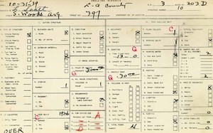 WPA household census for 397 S WOODS