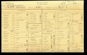 WPA household census for 595 W 8TH ST, Los Angeles County