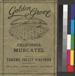 Golden Grove California muscatel