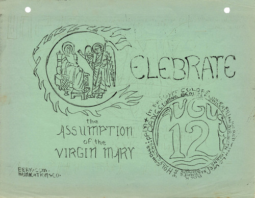 Invitation to Celebrate the Assumption of the Virgin Mary, August 12, 1967