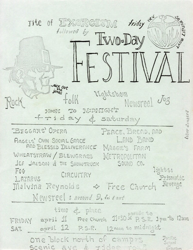 Rite of Exorcism, Followed by Two-Day Festival, New Seminary Movement