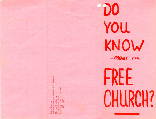 Do You Know About the Free Church?