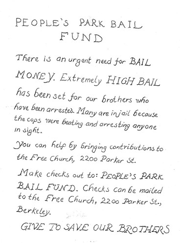 People's Park Bail Fund