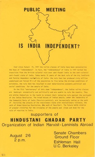 Public meeting: Is India independent?