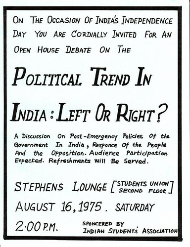 Political trend in India: left or right?