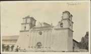 Santa Barbara 1925 Earthquake Damage - Santa Barbara Mission