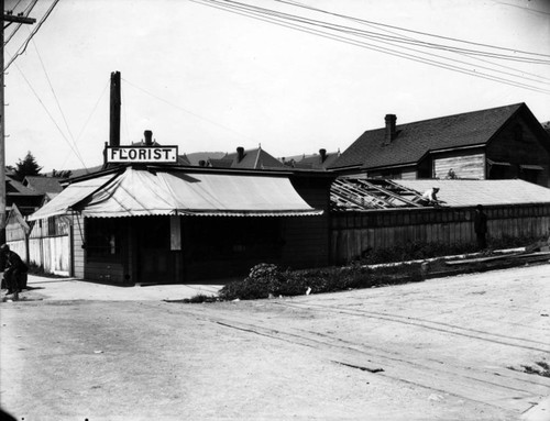 Florist at Addison Street and Stanford Place