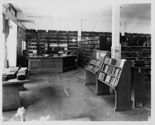 Berkeley Public Library Reading Room, 1929