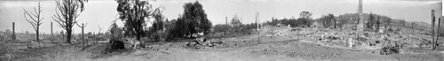 Berkeley fire, 1923, panorama, 3 of 5