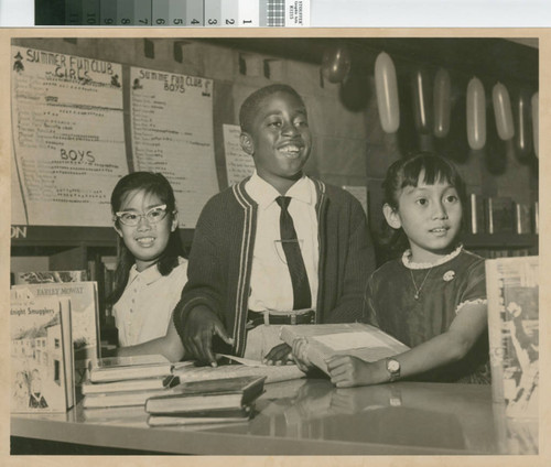 Berkeley Public Library, South Branch, Summer Reading Club party, 1964