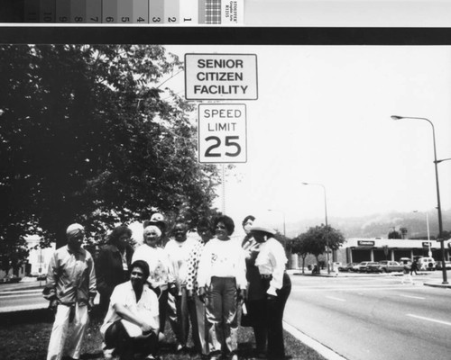 Senior Citizen Facility sign