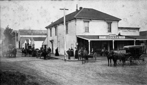 Dwight Way and Shattuck Avenue, 1880