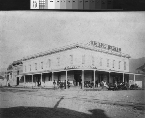 Acheson Hotel, 1892