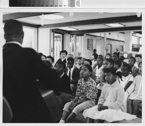 Berkeley Public Library, South Branch, Summer Reading Club party, 1964