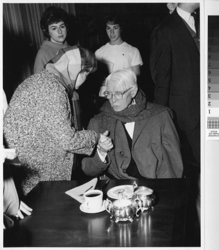 Carl Sandburg at University of California, Berkeley