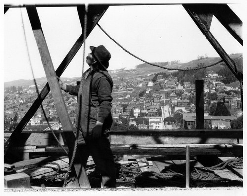 Campanile Construction, c1913