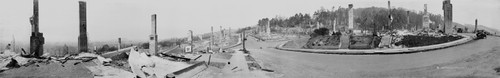 Berkeley fire, 1923, panorama, 2 of 5