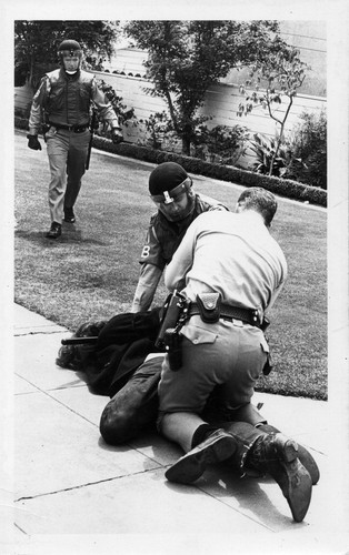 ROTC Demonstrator Arrest, c1968-1970