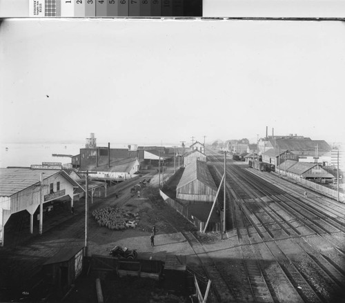View of Stockyards, Emeryville, 1915 [picture]