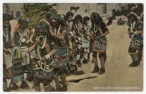 Hopi snake dance, Arizona