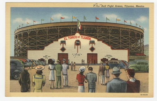 New bull fight arena, Tijuana, Mexico