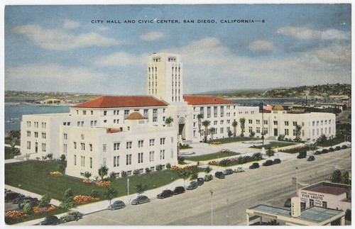 City Hall and Civic Center, San Diego, California