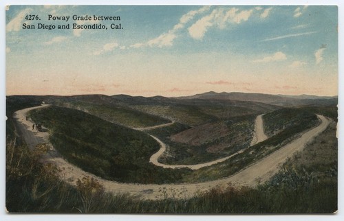 Poway Grade between San Diego and Escondido